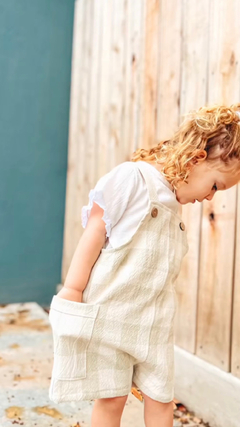 Jardinero Pipo unisex - Castañitas kids