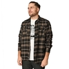 CAMISA REEF LEÑADOR TELFORD KAKI/ NEGRO - comprar online