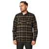 CAMISA REEF LEÑADOR TELFORD KAKI/ NEGRO