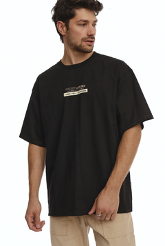 Remera Reef Oversize Negra en internet