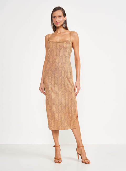 Vestido com Aplicação