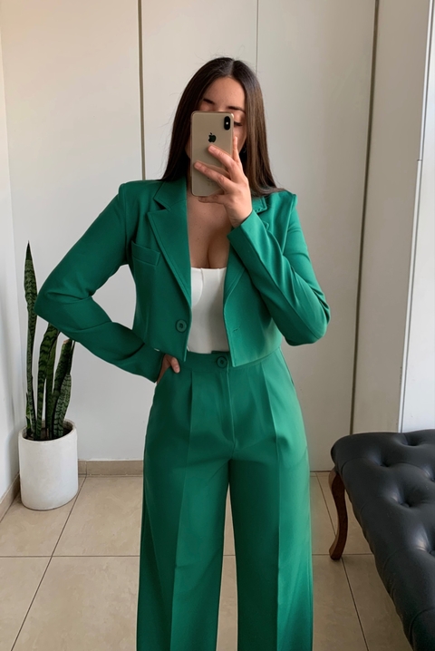 BLAZER SASTRERO BARBIE (GREEN)