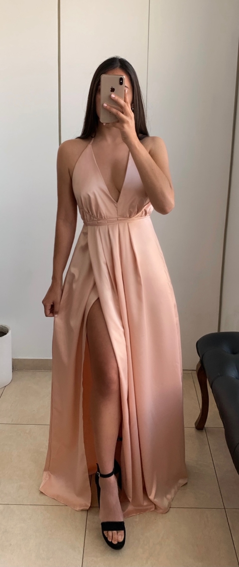 VESTIDO ARTEMIS ROSE GOLD