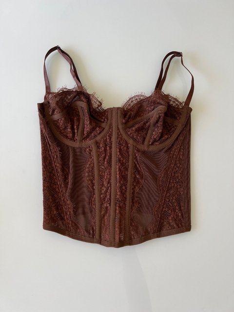 CORSET URBAN IMPORTADO CHOCO
