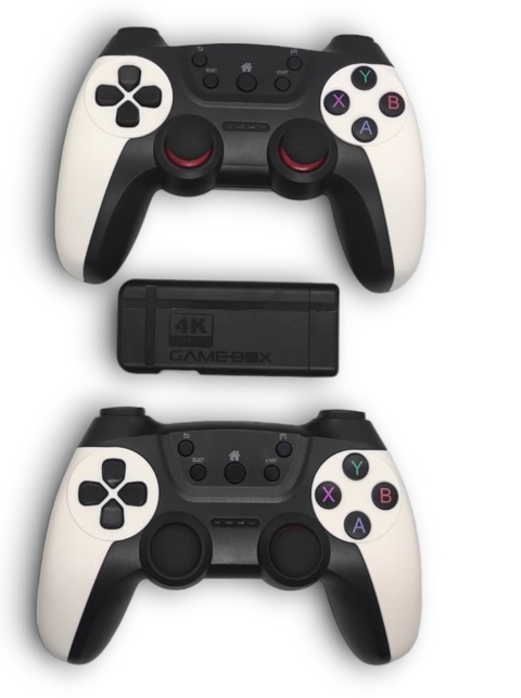 MINICONSOLA k9 Consola de videojuegos Stick Lite 4K Joystick inalámbrico doble de 64GB con 10000 juegos Retro