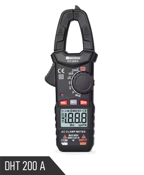 Pinza Amperométrica Profesional True RMS (DHT 200 A) - comprar online