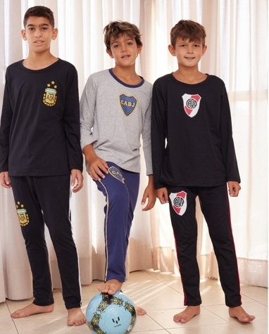 Jovanna pijamas escudo futbol (3848)