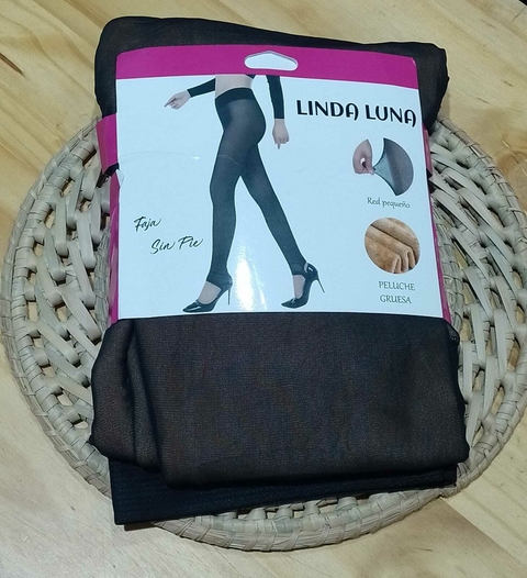 Panty efecto piel peluche (976130)