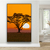 Quadro Árvore no Entardecer