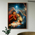 Quadro Menino Jesus, José e maria