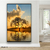 Quadro Árvore no Lago ao Entardecer