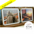 Quadro 2- 70x70 - Cordas e Barcos/ moldura Caixa em Vidro - comprar online