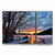 Quadro Trio Horizonte na Neve