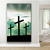 Quadro Cruz No Monte
