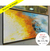 Pintura em tela 1,40 x 0,70 m . c/ moldura Caixa Slim Preto (quadro pintado a mão) - comprar online