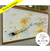 Pintura em tela 1,40 x 0,70 m . c/ moldura Caixa alta Freijó (quadro pintado a mão) - comprar online