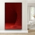 Quadro Abstrato Bordô - comprar online
