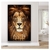Quadro Leão Dourado