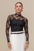 BLUSA DE RENDA TULE - comprar online