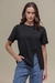 T-Shirt Detalhe Abertura - loja online