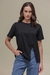 T-Shirt Detalhe Abertura - loja online