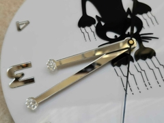 Reloj de Pared con Pendulo Gatitos