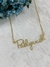 Colar Personalizado Chapa simples Com Desenho.