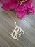 Colar Personalizado 3 Letras Em Zirconias.