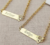 Pulseira Personalizada Elo Portugues Fino.