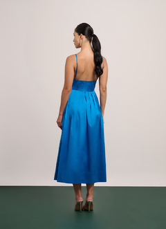 Vestido alças finas midi - comprar online