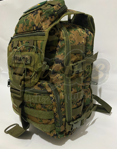 MOCHILA ASSAULT 40Lts - verde camuflada - comprar online