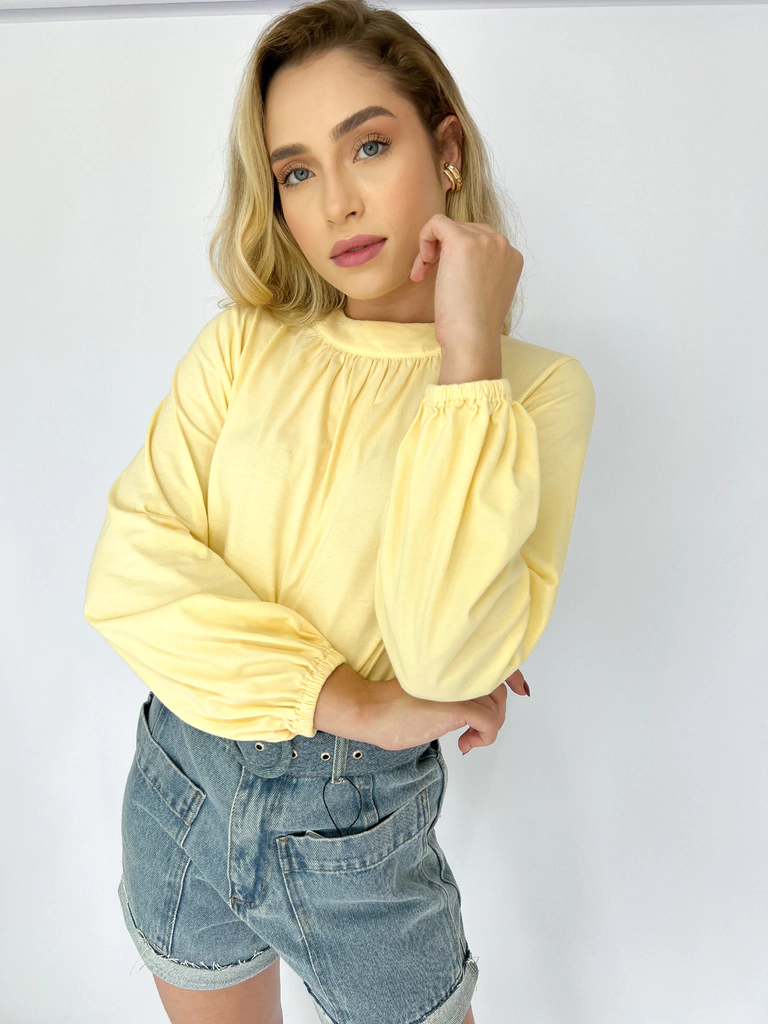 BLUSA TON | BUTTER YELLOW