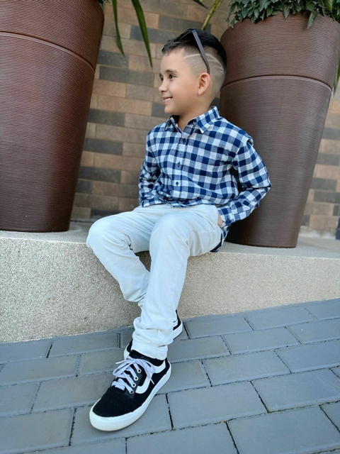 Camisa Xadrez Old Farm ENZO KIDS