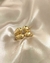 Anel Duplo Dourado