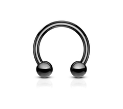 Ferradura Titânio PVD Black