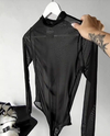 Body Tule preto