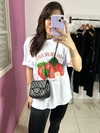 Camiseta Over Morango