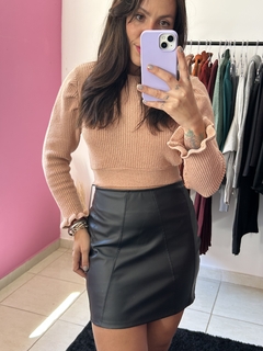 Cropped Clarice Bege - It Store