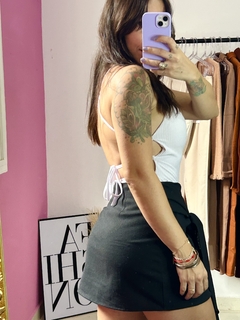 Imagem do Body canelado decote costas