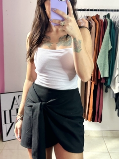 Body canelado decote costas - It Store