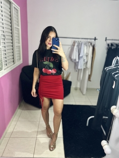 Saia Vegas Vermelho - comprar online