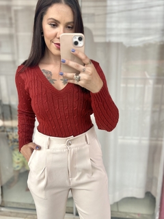 Tricot trancinha na internet