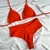 Biquíni Hot Pants - Denise (laranja) - comprar online