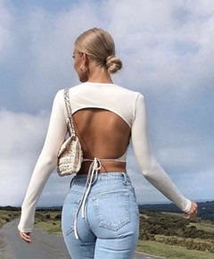 Cropped Maya Branco - comprar online