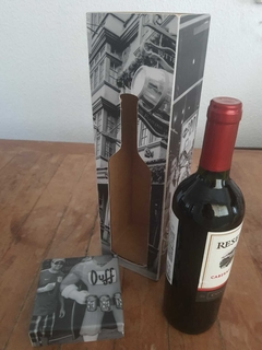 Caixa para vinho vazada - comprar online