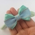 Imagem do Faixa/Tiara de cabelo para bebê Laço Cruzado Jeans Claro UNIDADE