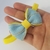 Faixa/Tiara de cabelo para bebê Laço Cruzado Jeans Claro UNIDADE - Ateliê Isabelle Silva