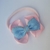 Faixa/Tiara de cabelo para bebê Laço Amora Jeans Claro UNIDADE na internet