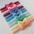Kit com 10 Faixas/Tiaras de cabelo para bebê Gravatinha Simples na internet