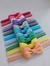Kit com 10 Faixas/Tiaras de cabelo para bebê Gravatinha Duplo - comprar online
